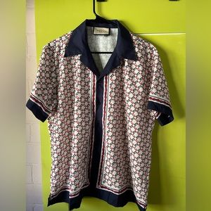 GG short sleeve button up